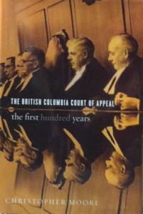 Book Cover: The British Columbia Court of Appeal: The first hundred years