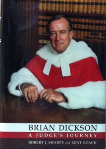 Book Cover: Brian Dickson: A Judge's Journey
