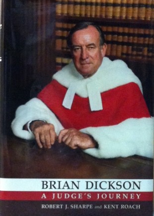 Book Cover: Brian Dickson: A Judge's Journey