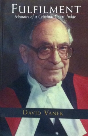 Book Cover: Fulfilment: Memoirs of a Criminal Court Judge